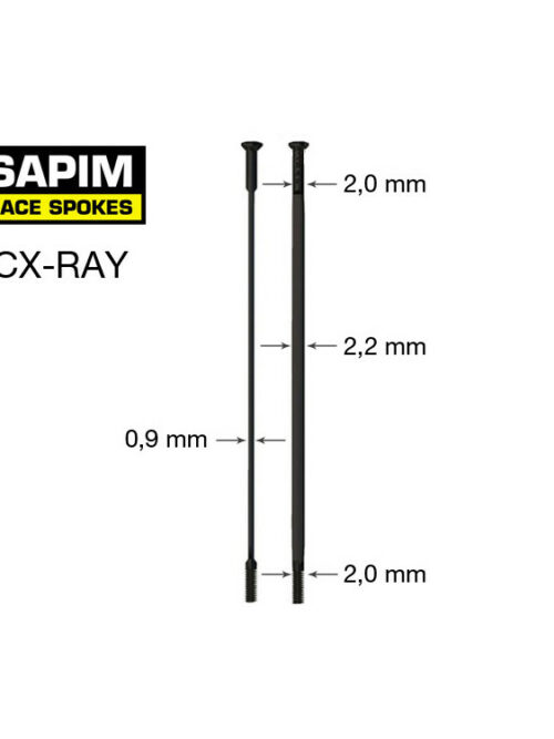 Rayo Sapim CX-Ray Aero 14g | Recto