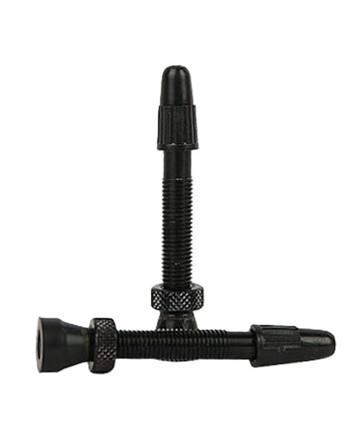 Valvulas Tubeless Aluminio Negras 50mm