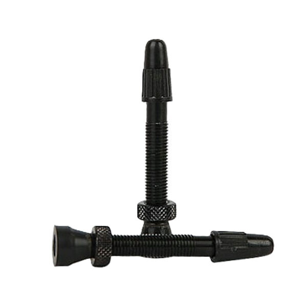 Valvulas Tubeless Aluminio Negras 60mm