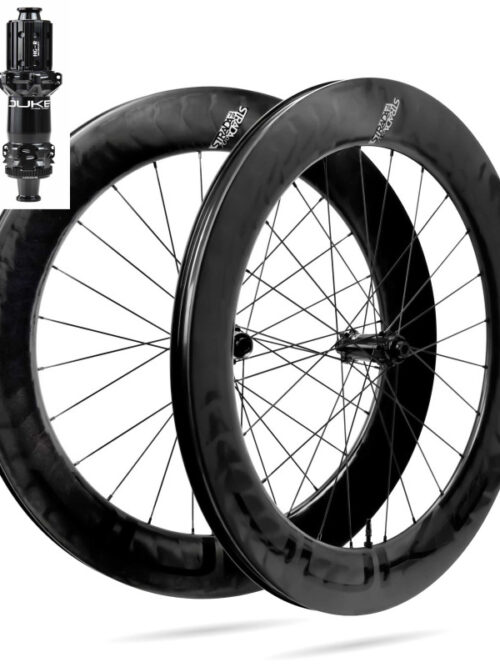 Carbono DUKE STRADA 48-56 / Rayo Sapim CX-Carbon